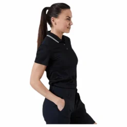 Victory Golf Polo Black