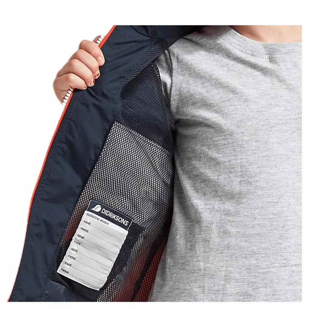 Viken Kids Jacket Blue/Orange