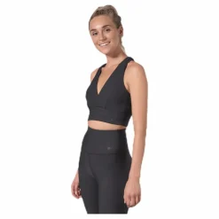 Vision Rib Bra Black