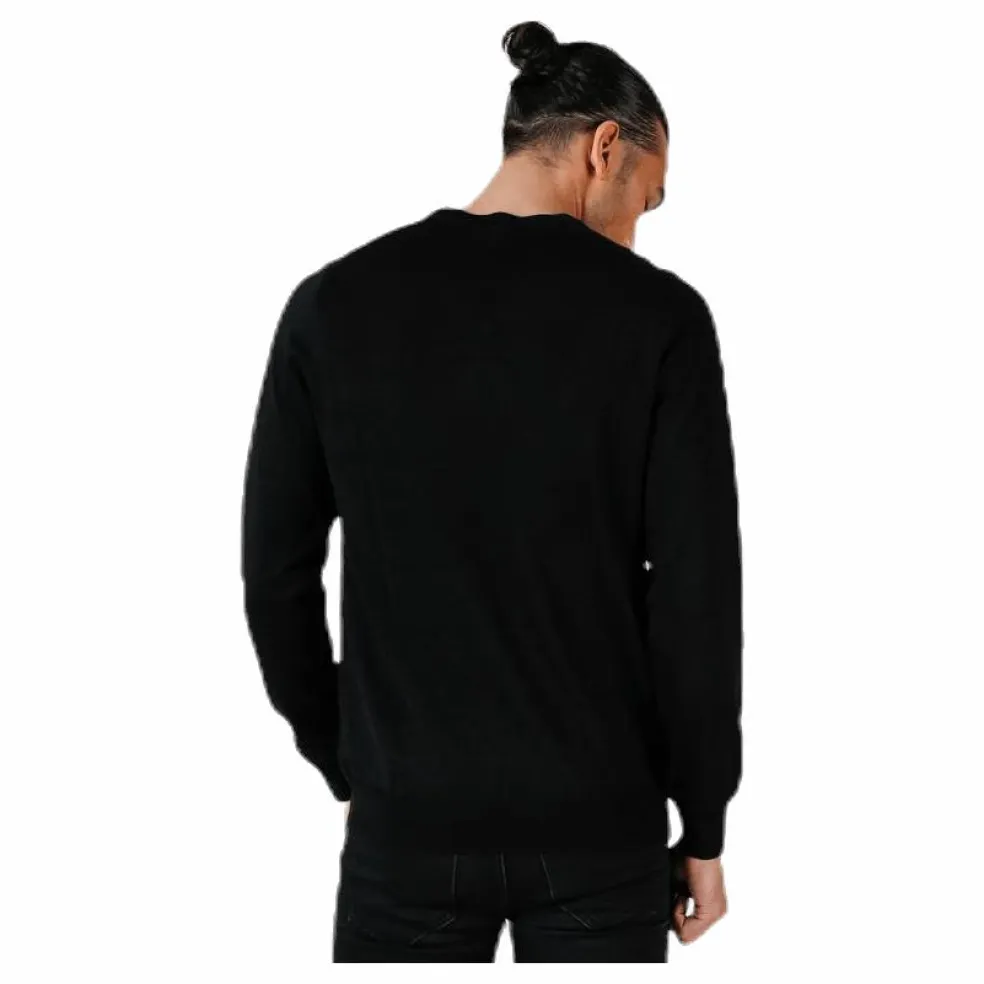 V-Neck Pullover Black