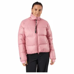 Volume Puffer Jacket Pink Edge