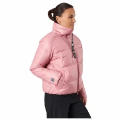 Volume Puffer Jacket Pink Edge