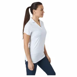 W Cloudspun Coast Polo Bright White