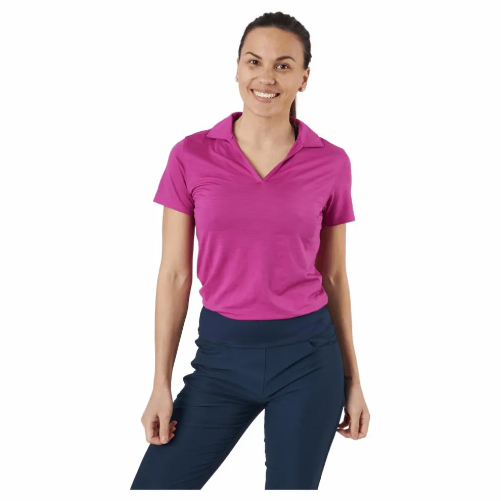 W Cloudspun Coast Polo Festival Fuchsia Heather