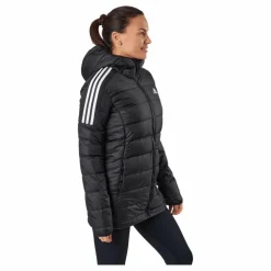 W Ess Down Par Black