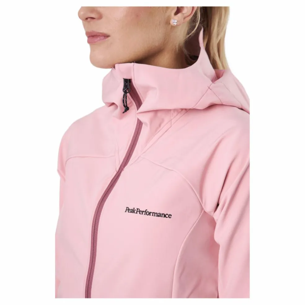W Explore Hood Jacket Warm Blush
