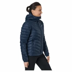 W Frost Down Hood Jacket Blue Shadow