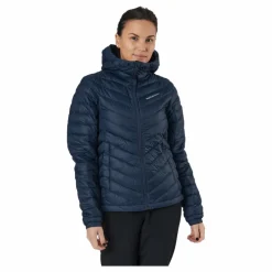 W Frost Down Hood Jacket Blue Shadow