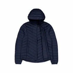 W Frost Down Hood Jacket Blue Shadow