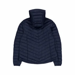 W Frost Down Hood Jacket Blue Shadow