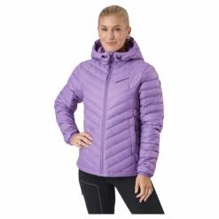 W Frost Down Hood Jacket Action Lilac