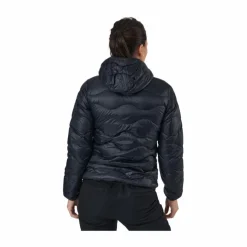 W Helium Down Hood Jacket Black