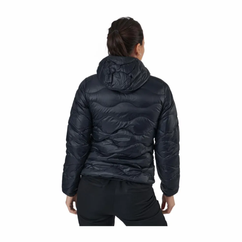 W Helium Down Hood Jacket Black