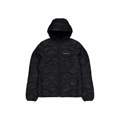 W Helium Down Hood Jacket Black