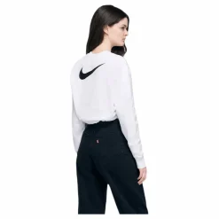 W Sportswear Swoosh Crew White