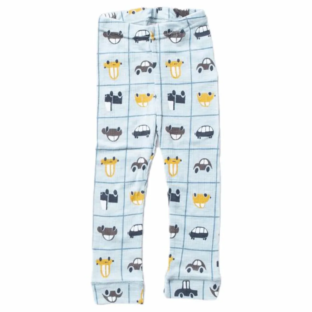 Wang Wool Needle Longjohn Xix Blue