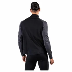 Warm Zip Shirt Black/Grey