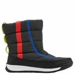 Whitney II Puffy Mid Junior Blue/Grey/Red