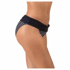 Wild In Stripes Folded Brief White/Black