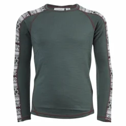 Willto Wool Ls Top Grey