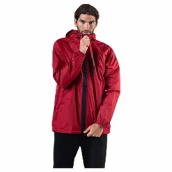 Wind Jacket Lined Red