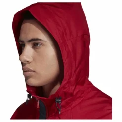 Wind Jacket Lined Red