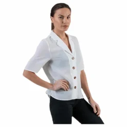 Winner Button Shirt White