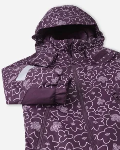 Winter Overall Kurikka Deep Purple