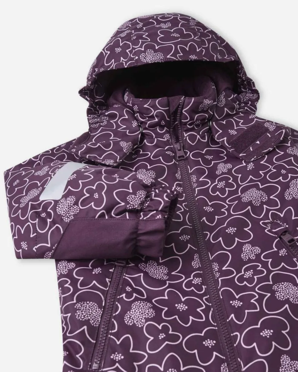 Winter Overall Kurikka Deep Purple