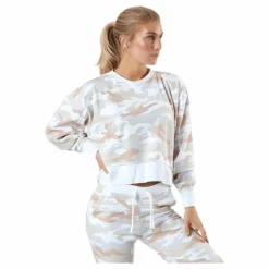 Women'S Dri-Fit Get Fit Training Crew White/White