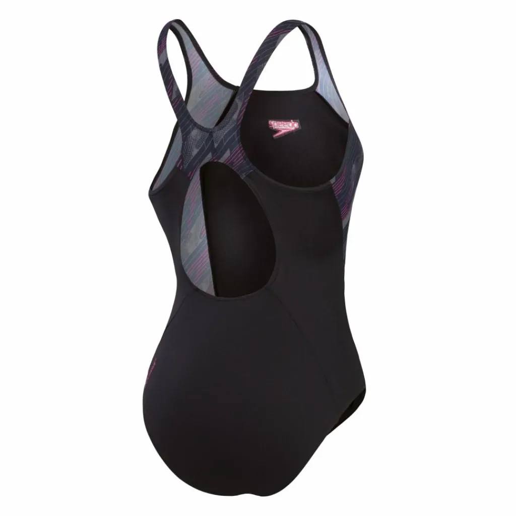 Womens Hyperboom Splice Muscle Black/pink