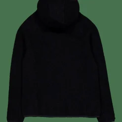 Women’S Wool Pile Hoodie Skord Black
