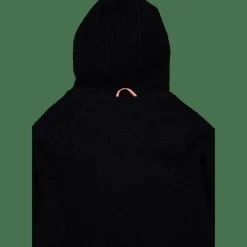 Women’S Wool Pile Hoodie Skord Black