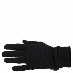 Wool Glove Liner  Black