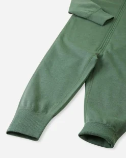 Wool Overall, Parvin Green Clay