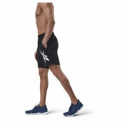 Wor Woven Graphic Short Black