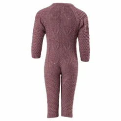 Wrilla Wool Ls Knit Suit Red