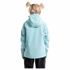 Wyatt Junior Waterproof Shell Blue/Turquoise