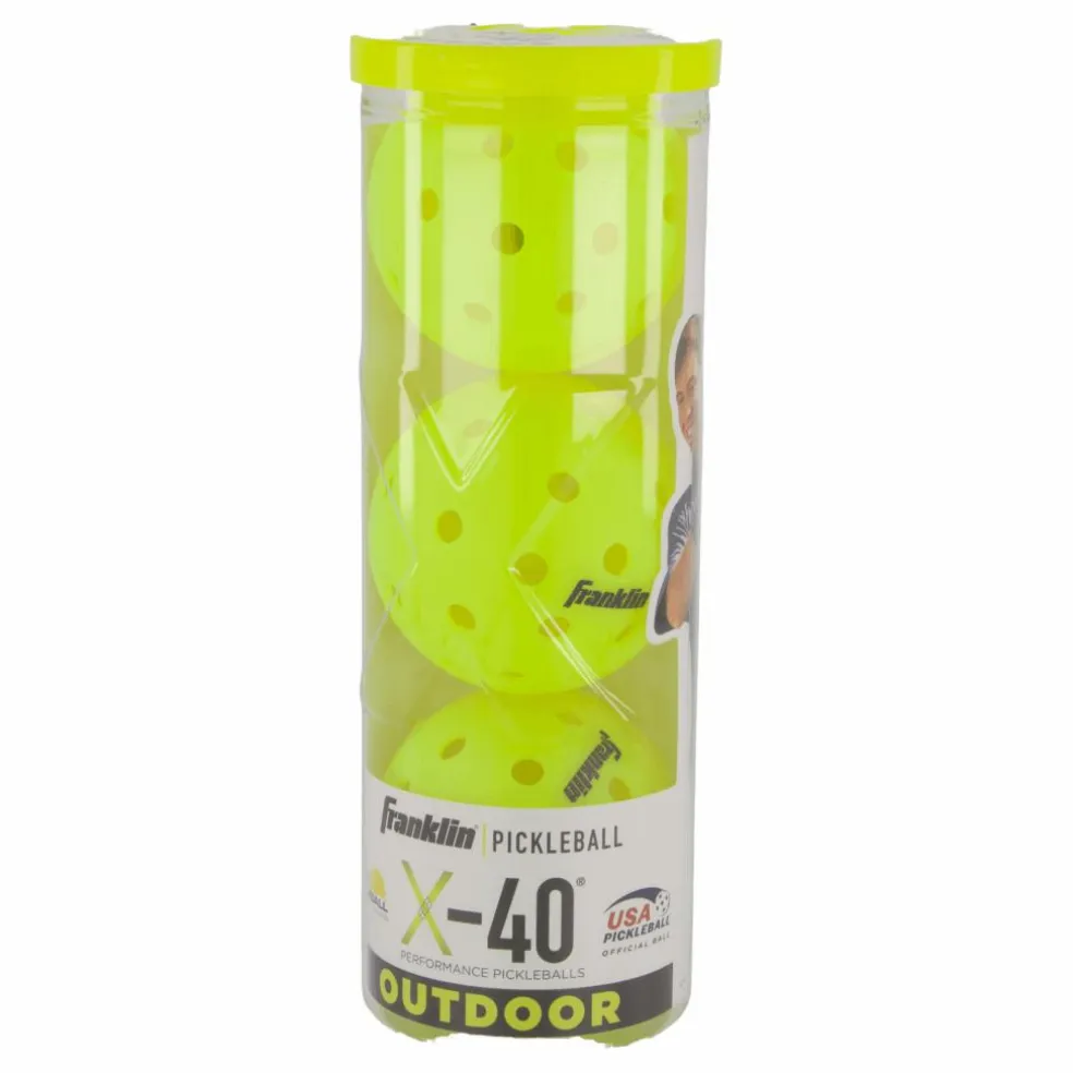 X-40 Outdoor Pickleball 3 Pck. Optic