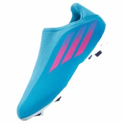 X Speedflow.3 Laceless Firm Ground Boots Sky Rush / Team Shock Pink / Cloud White
