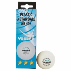 Yasaka Xxx Ab 40+ 3-pack White