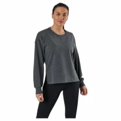 Yoga French Terry Fleece LS Black/Grey