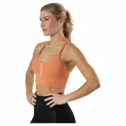 Yoga Indy Eyelet Light Bra Orange