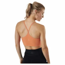 Yoga Indy Eyelet Light Bra Orange