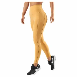 Yoga Luxe Rib 7/8 Tight Yellow