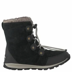 Youth Whitney Suede 010, Black, Dark Stone
