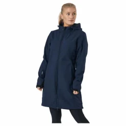 Zadie W Long Softshell Jacket Navy Blazer