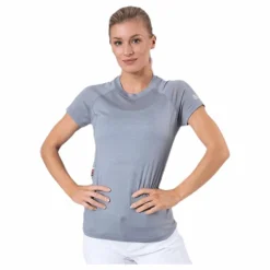 Zeal Merino Tee Grey