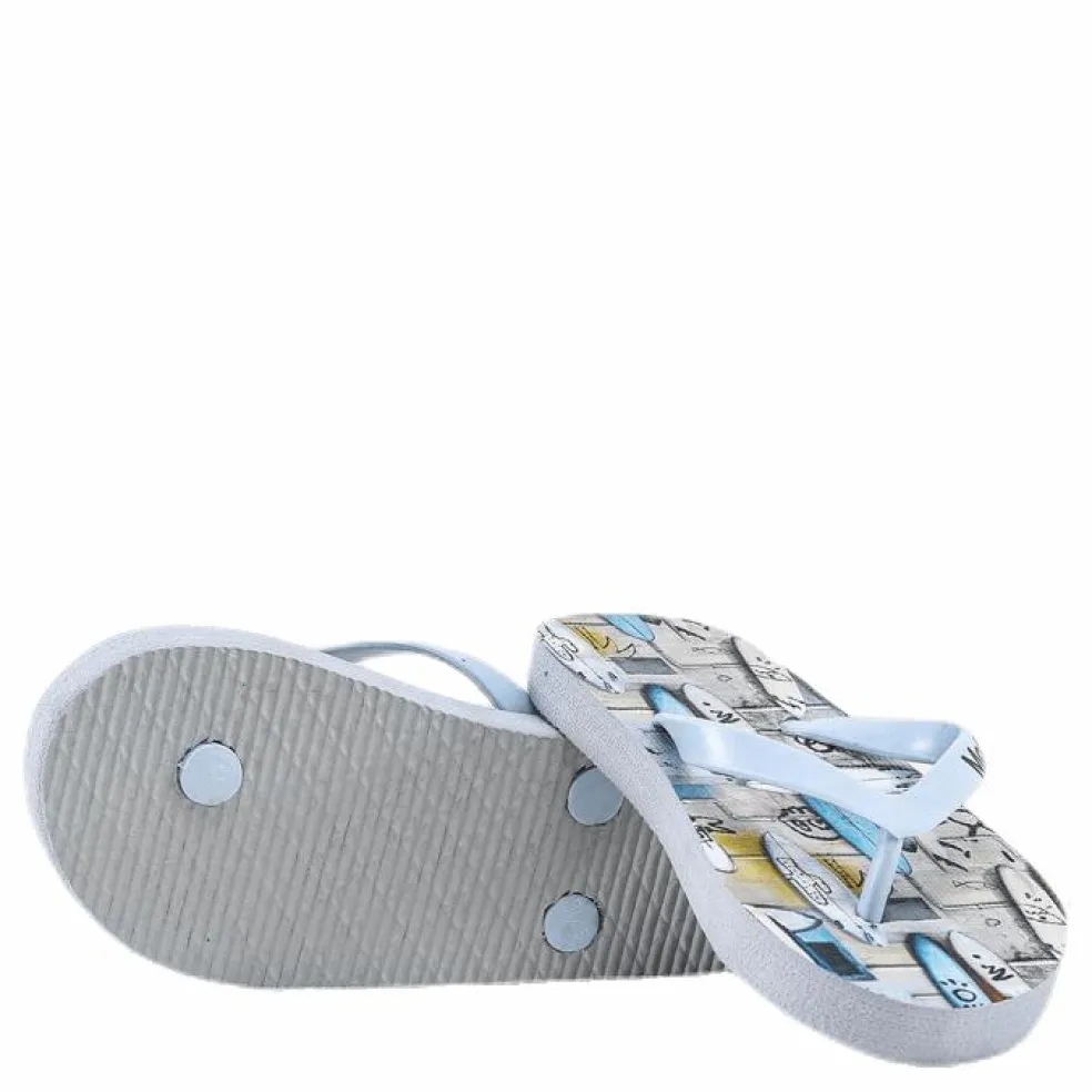 Zeppo Flipflops Blue