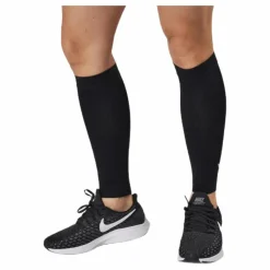 Zoned Support Calf Sleeves Black/Silver